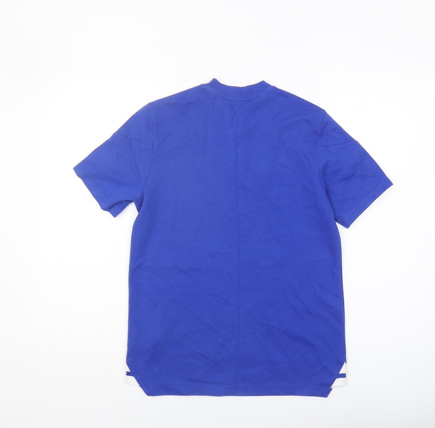 Adidas Boys Blue T-Shirt, 13-14 Years, Sports Logo