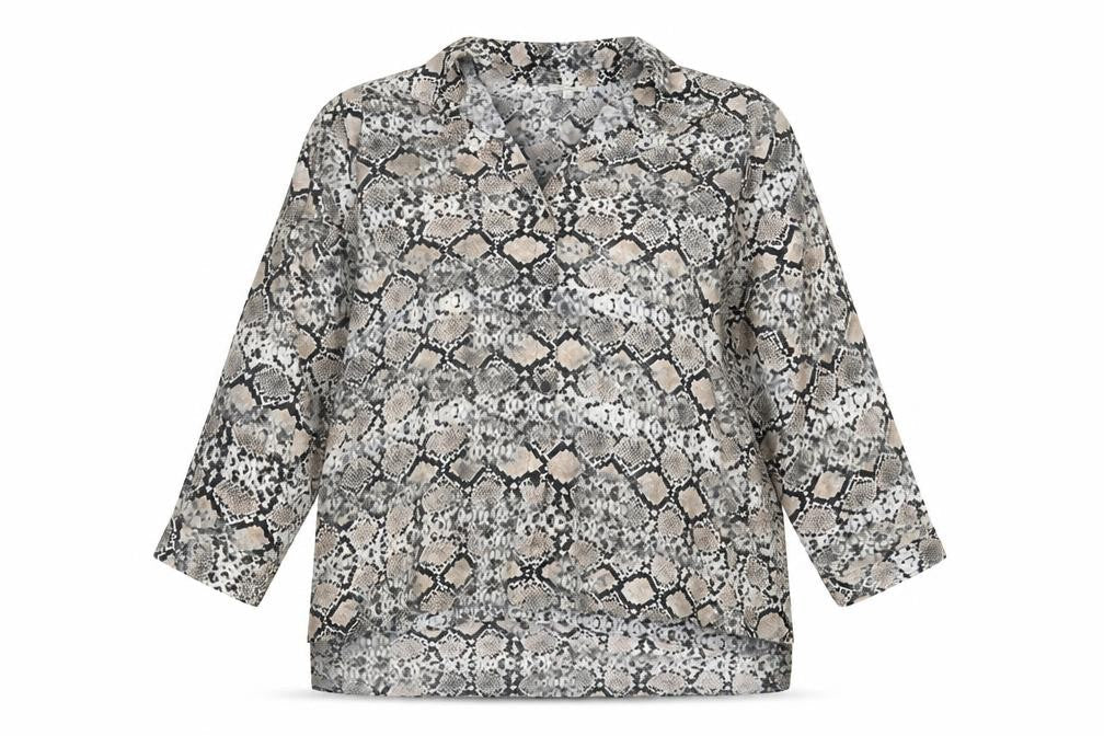 Alex & Lil Women's Multicoloured Animal Print Top XL