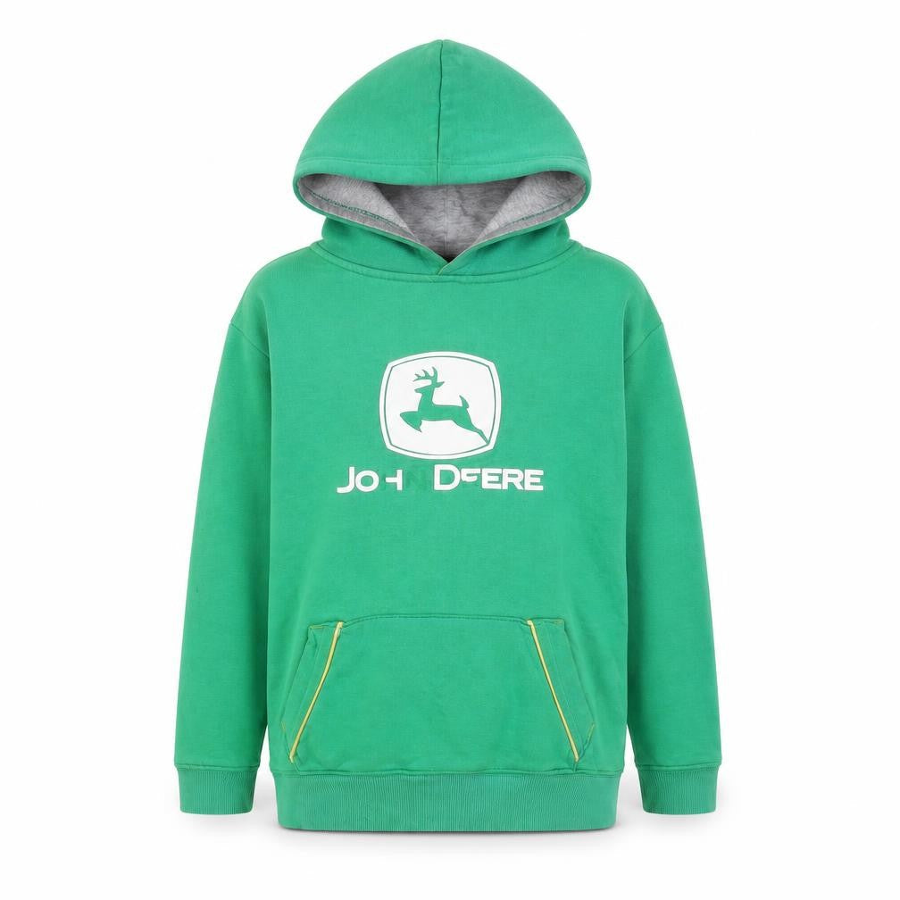 Dickies Boys Green John Deere Pullover Hoodie 7-8 Years