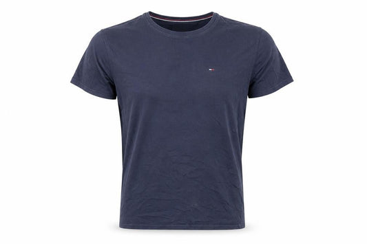 Tommy Jeans Men's Blue Crew Neck T-Shirt M