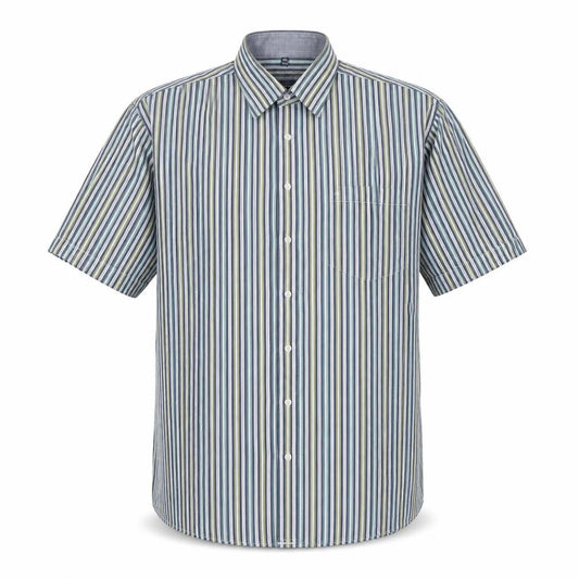 Ben Green Men's Multicoloured Striped L Shirt