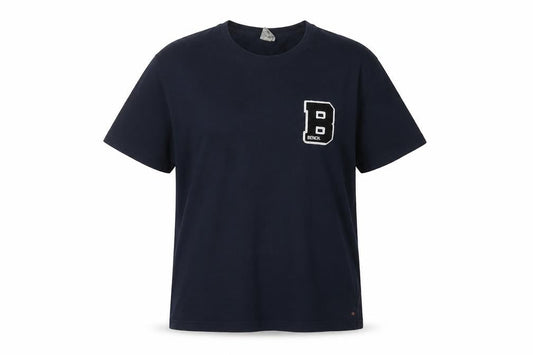 Bench Blue Cotton Unisex T-Shirt, Size L, Casual Comfort
