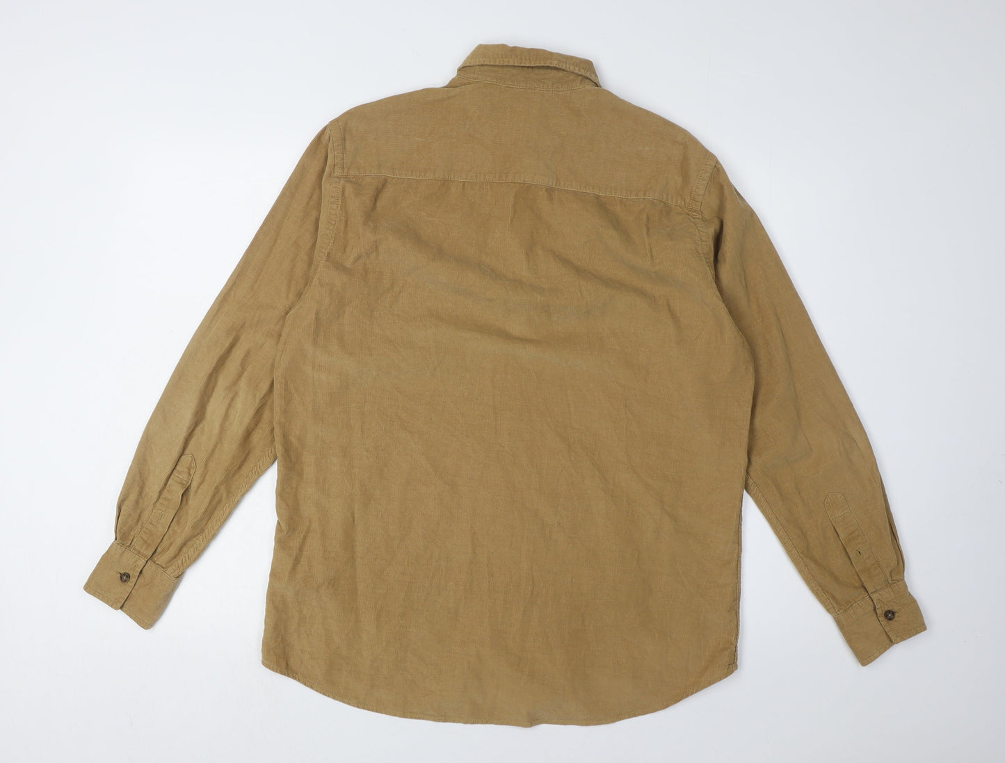 Pierre Cardin Men's Brown Regular Fit Long Sleeve Shirt