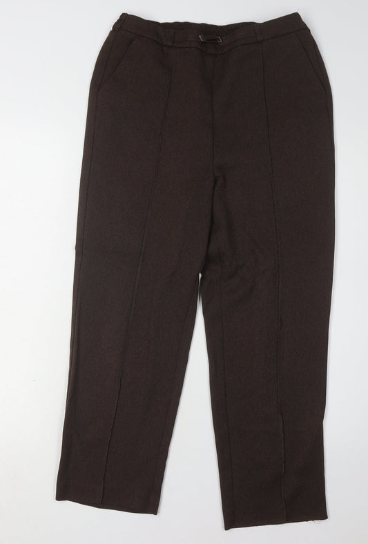 Honor Millburn Women's Brown Dress Pants Size 12