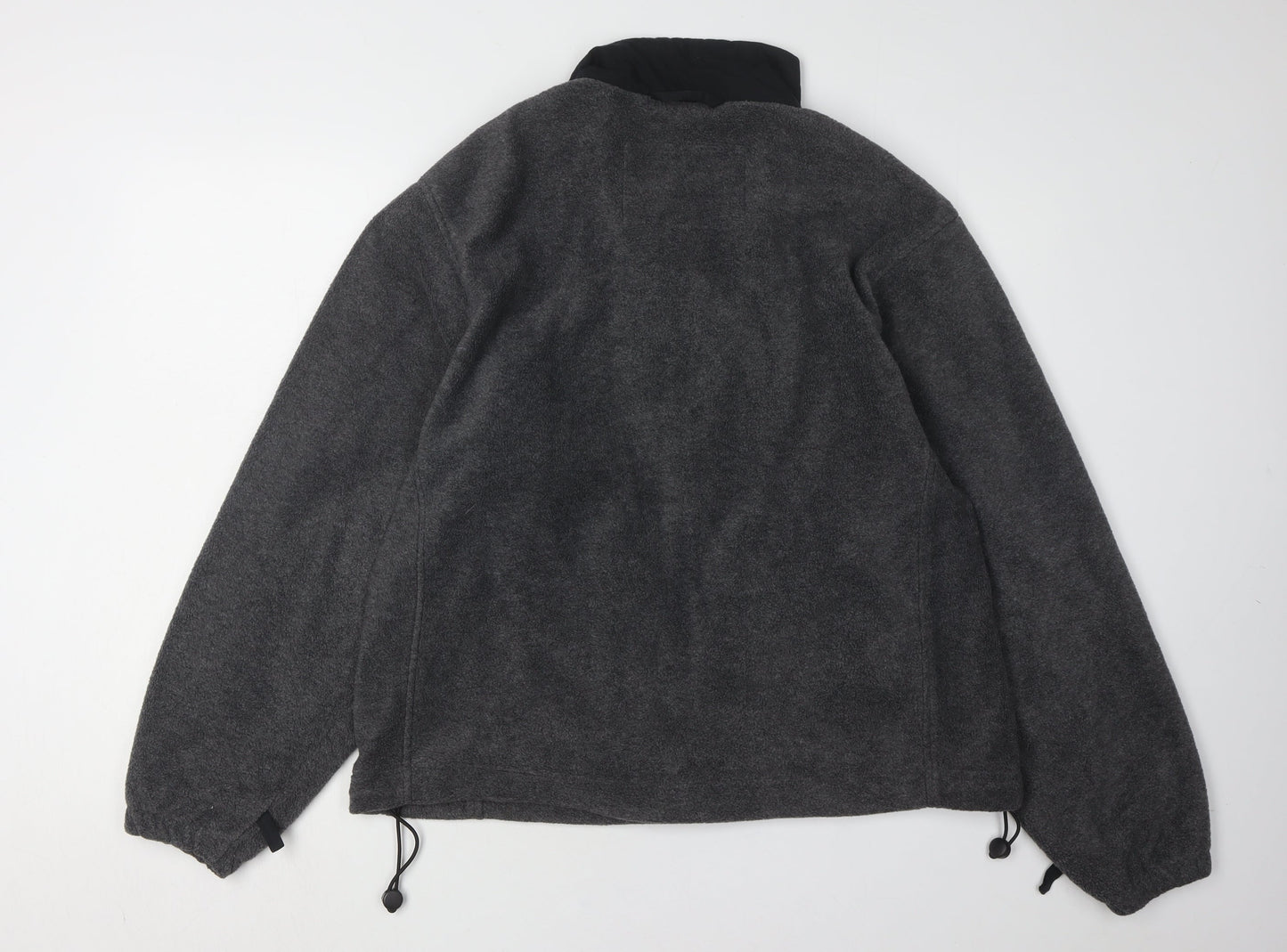 ICEPEAK Unisex Grey Fleece Jacket L Casual Outdoor