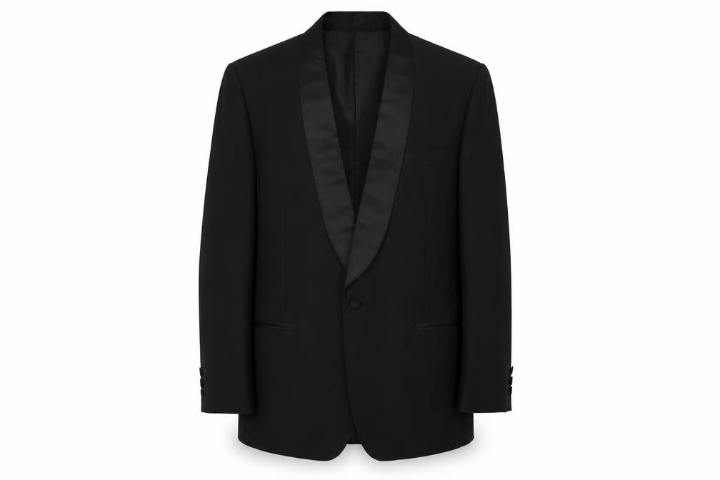 Dunn & Co Men's Black Tuxedo Jacket, Size 41R, Formal Wear