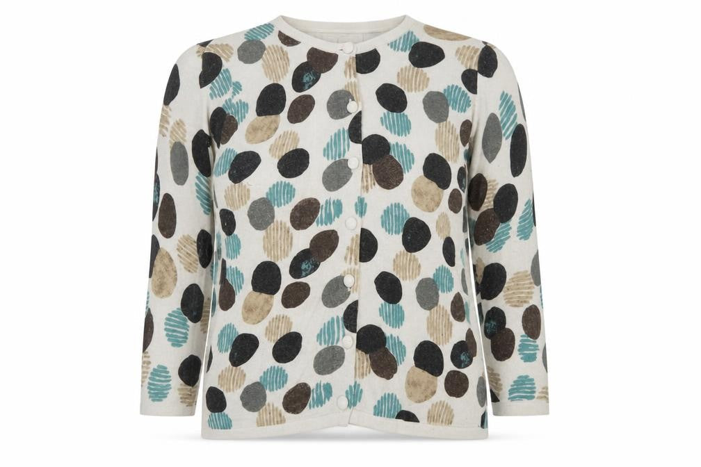 Laura Ashley Women's Geometric Cardigan UK 14