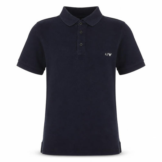 Armani Womens Jeans Polo Black M Casual Short Sleeve