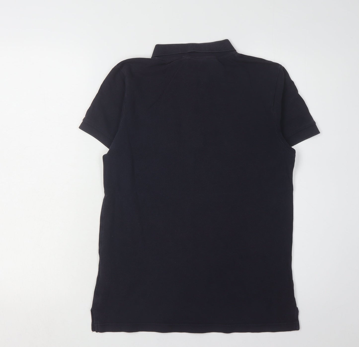 Armani Jeans Unisex Polo Black M Casual Short Sleeve
