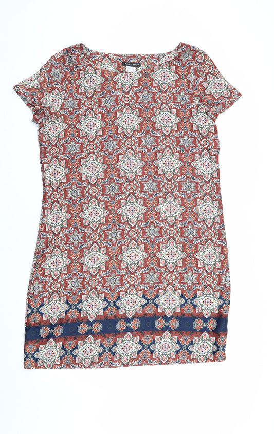 Laura Clement Women's Multicoloured Geometric Dress Size 12