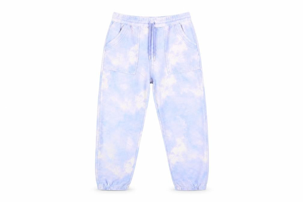 Lands' End Girls Multicoloured Jogger Tie Dye Trousers Size L