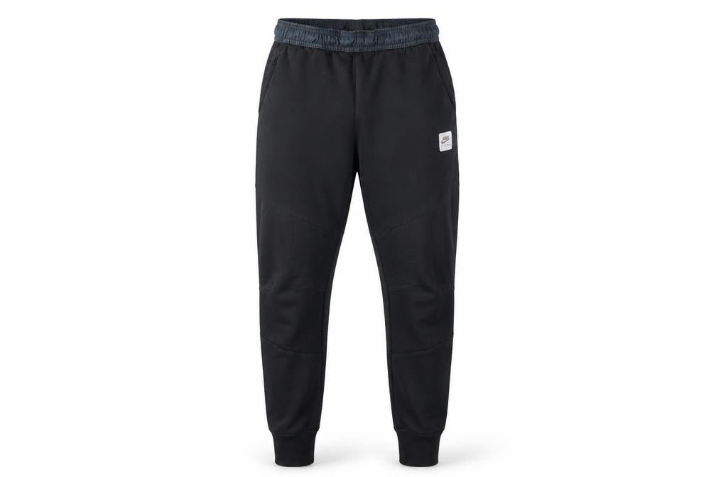 Nike Boys Black Jogger Trousers, Size L with Elastic Waist