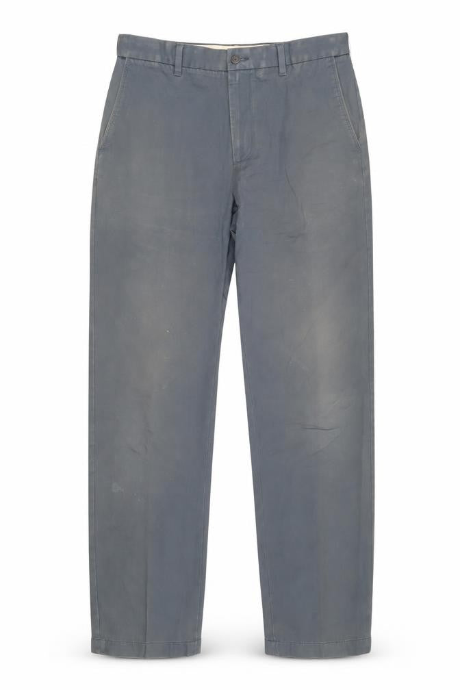 Marks & Spencer Men's Blue Chino Trousers, Size L