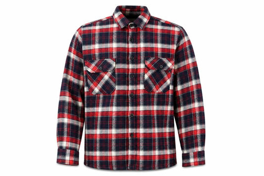 JBC Collection Men's Red Plaid Flannel Jacket M