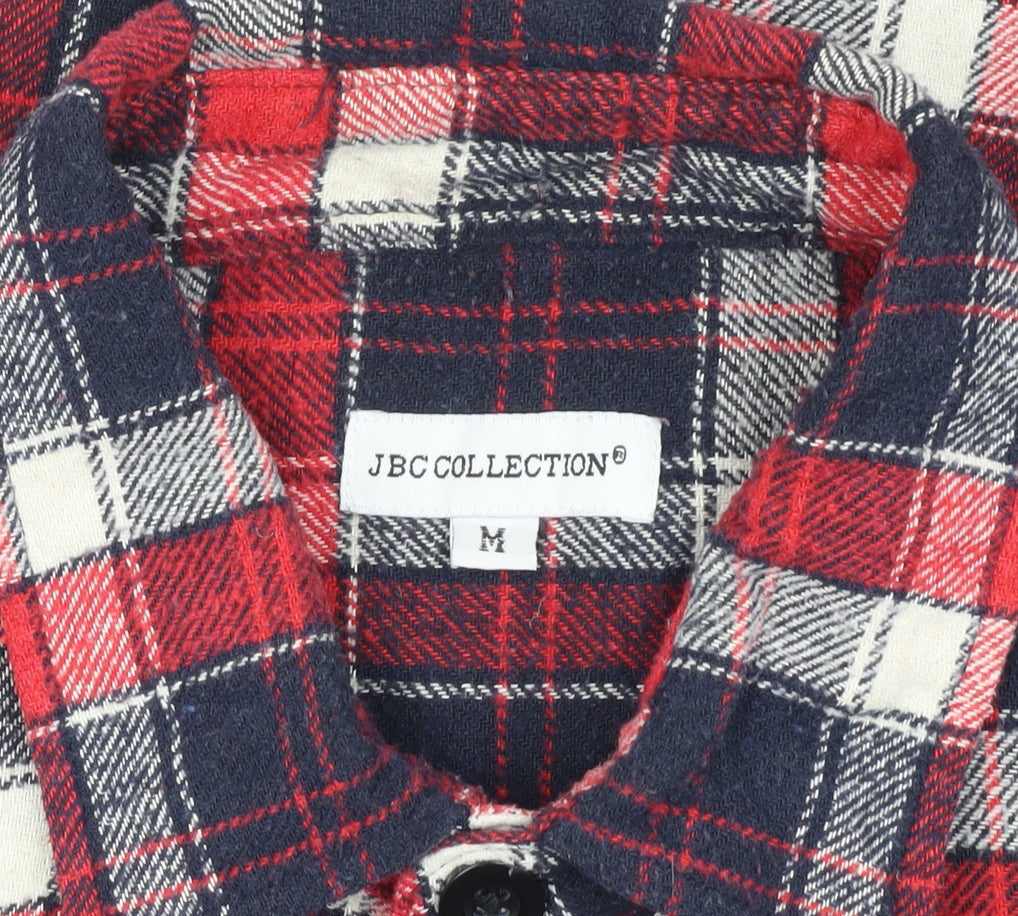 JBC Collection Men's Red Plaid Flannel Jacket M