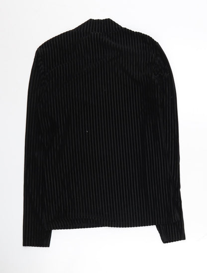Noisy May Women's Black XS Striped Top