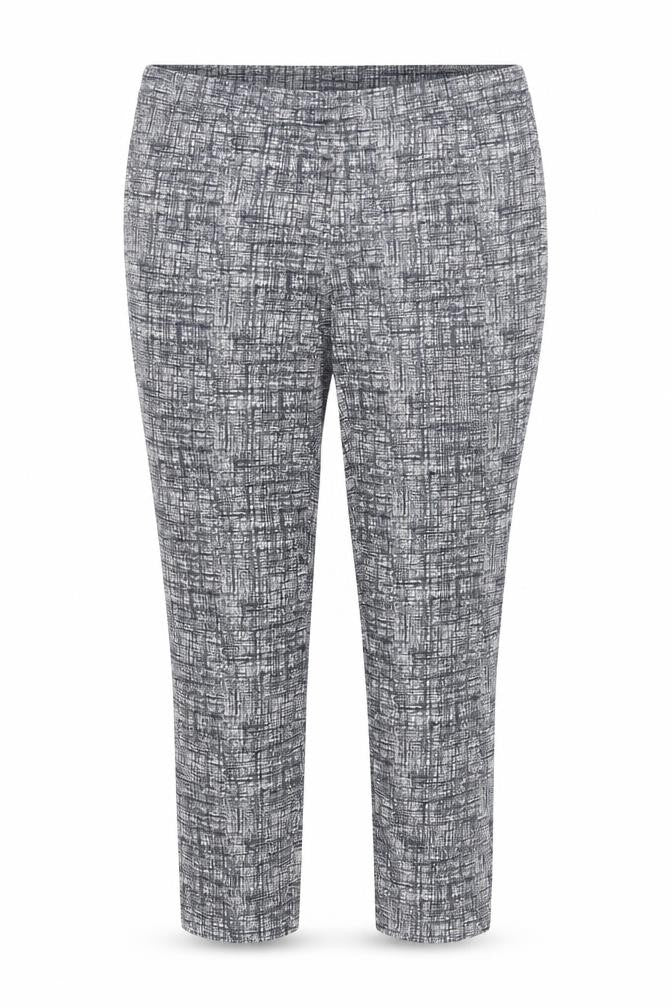 Dalia Women's Multicoloured Cropped Trousers Size 8