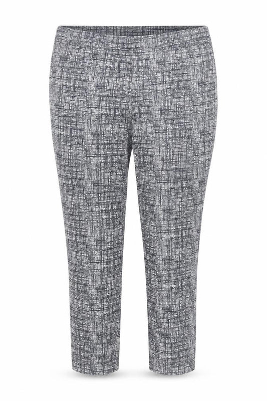 Dalia Women's Multicoloured Cropped Trousers Size 8