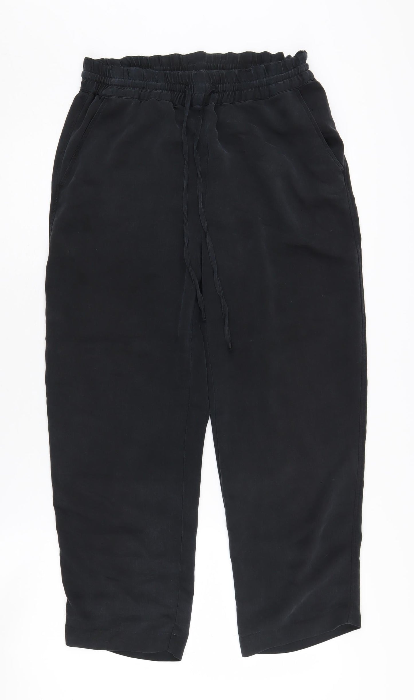 H&M Women’s Black Jogger Trousers, Size S, Relaxed Fit