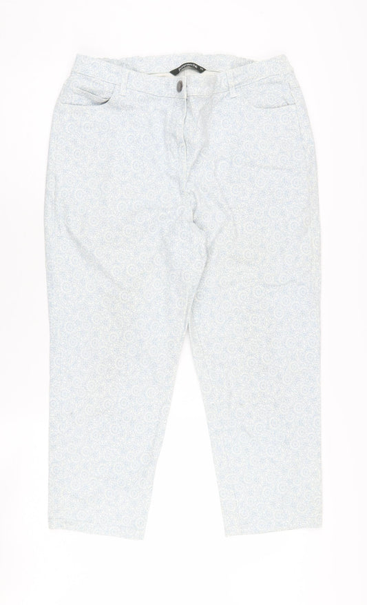 Bonmarché Women's Size 14 Cotton Trousers