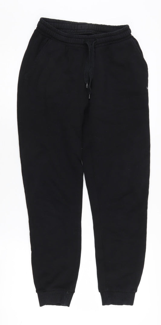 MP Unisex Black Jogger Trousers XS