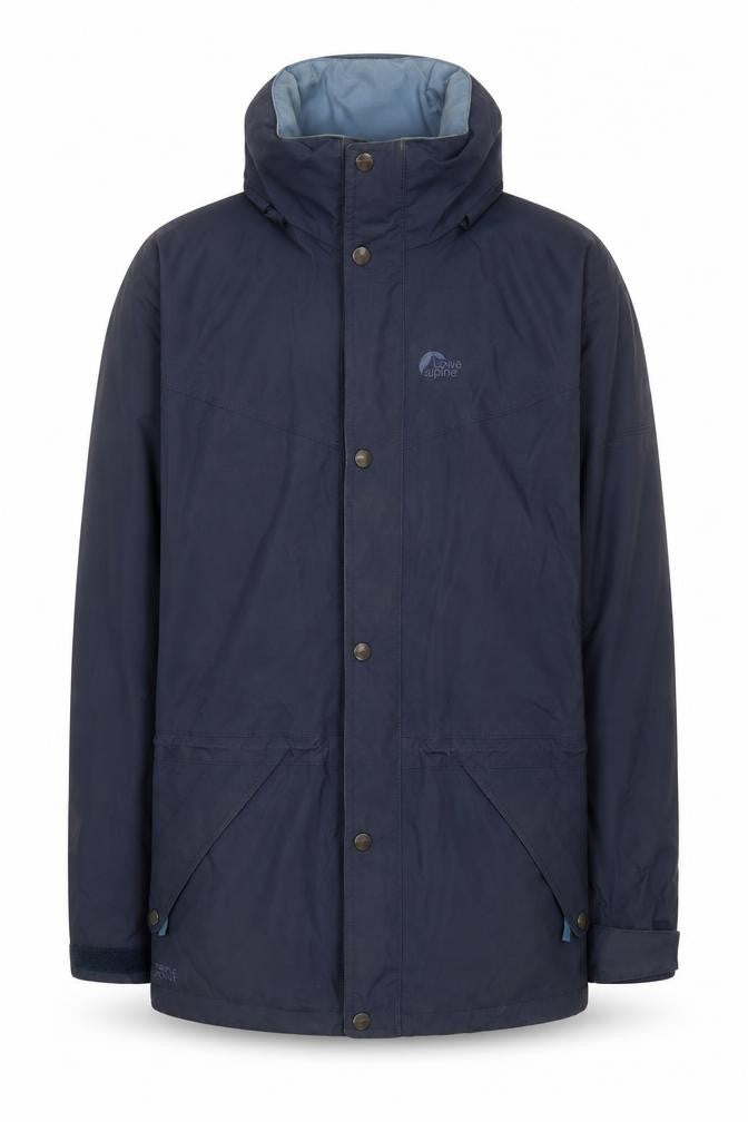 Lowe Alpine Men's Blue Parka Jacket S Hooded