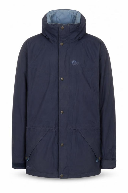 Lowe Alpine Men's Blue Parka Jacket S Hooded