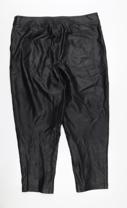 Oliver Bonas Women's Black Trousers Size 14