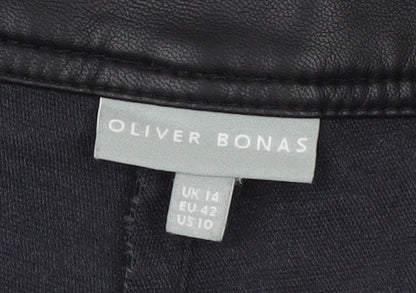 Oliver Bonas Women's Black Trousers Size 14