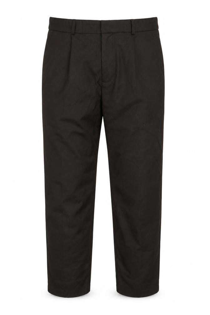 River Island Men's Black Regular Fit Trousers, Size 32