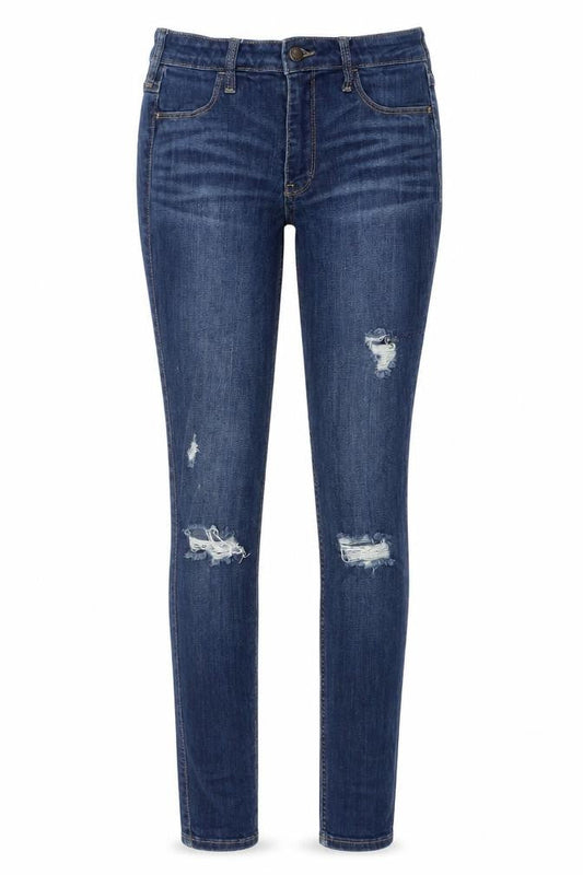 Hollister Women's Blue Skinny Jeans Size 5R