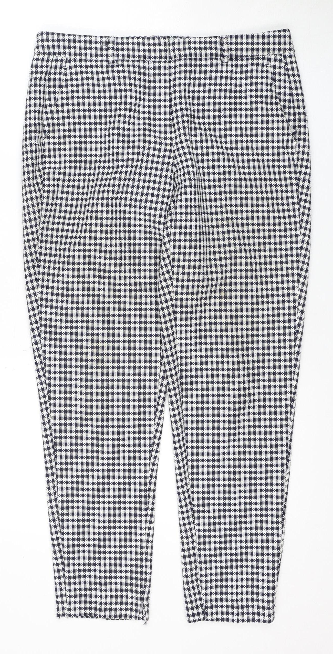 Dorothy Perkins Women's Multicoloured Check Trousers