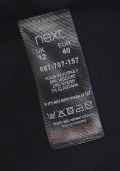 Next Women's Black Suit Jacket Size 12