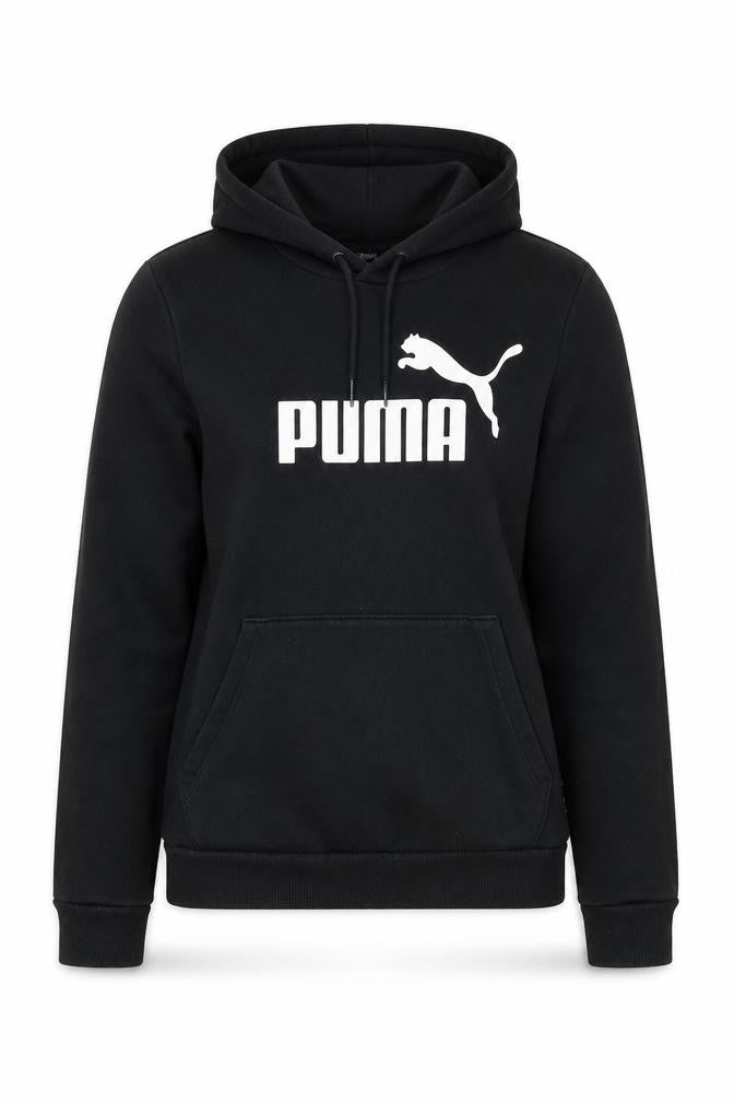 Puma Women's Black Pullover Hoodie - Size 6