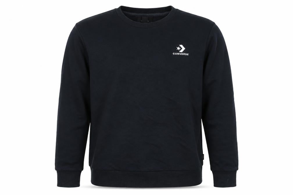 Converse Men's Black Pullover Sweatshirt Medium