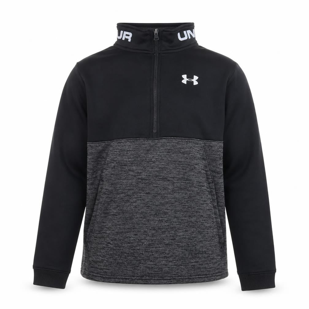 Under Armour Boys Black 2XL Pullover with 1/4 Zip