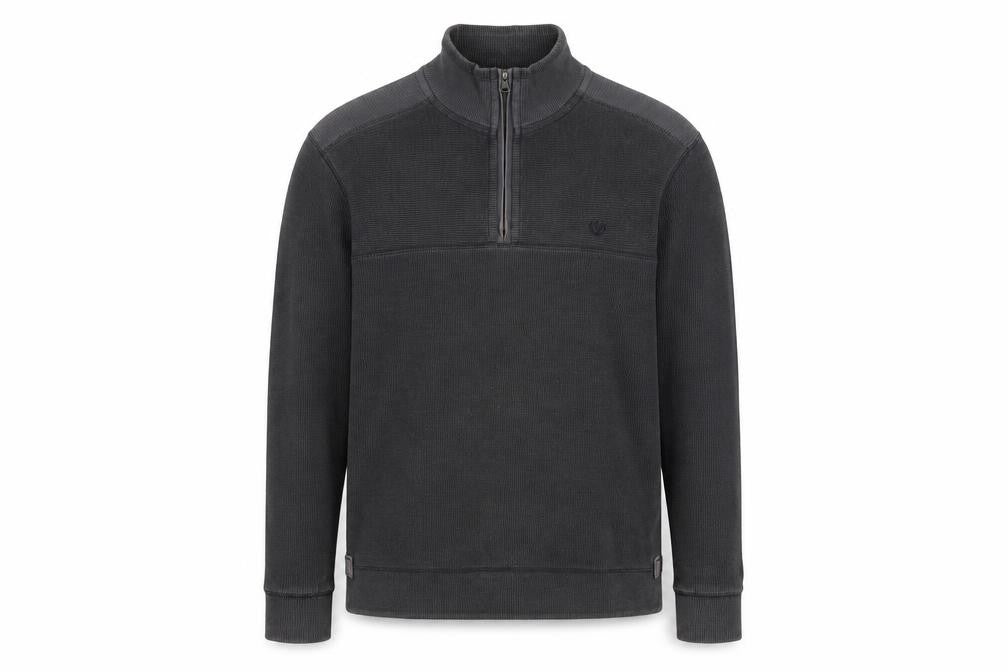 Fat Face Men's Grey 1/4 Zip Sweatshirt Size S