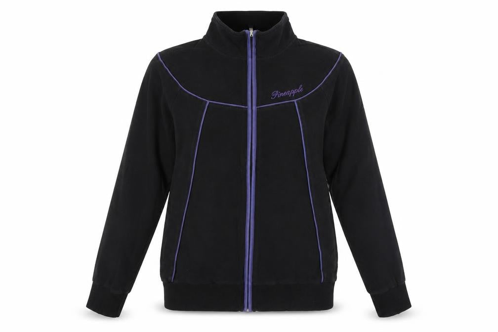 Pineapple Women's Black Zip Sweatshirt Size 16