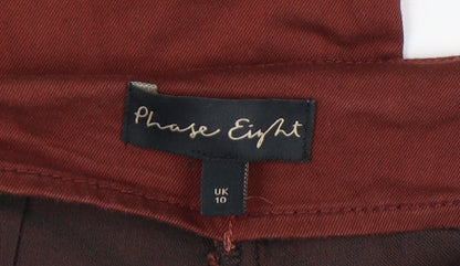 Phase Eight Women's Brown Skinny Trousers Size 10