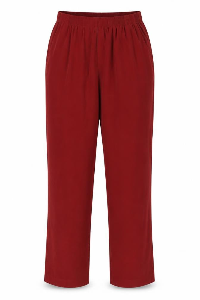 Alfred Dunner Women's Red Trousers Size 8