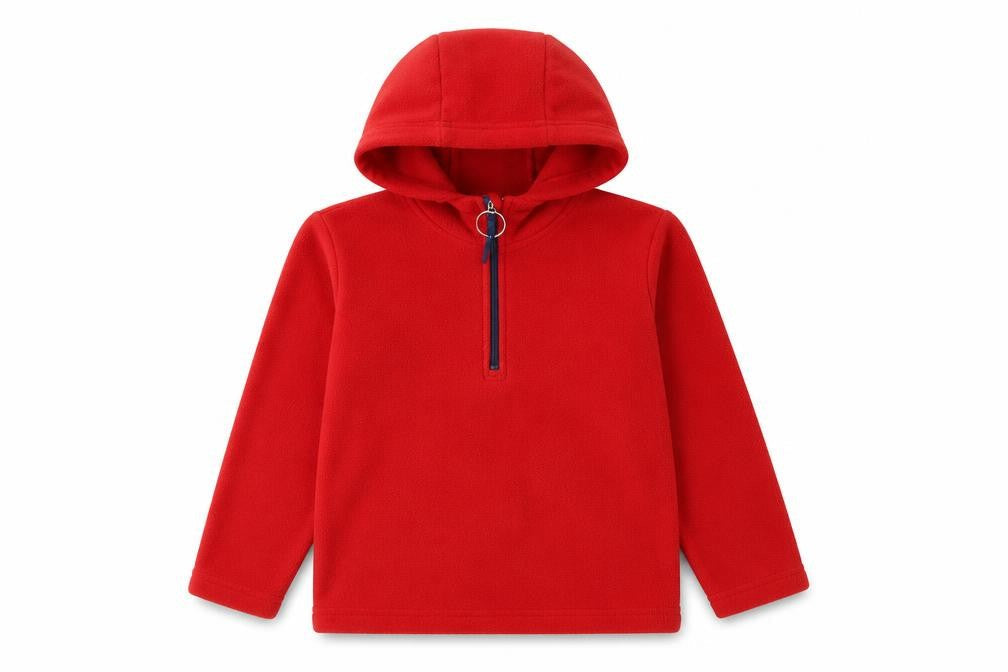 Mountain Warehouse Girls Red Fleece Hoodie 5-6 Years