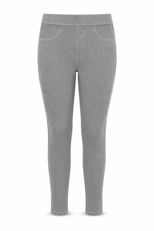 Marks & Spencer Women's Black Check Jeggings, Size 12