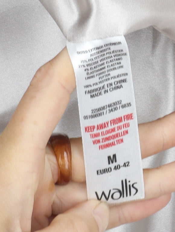 Wallis Women's Black Coat Size 12