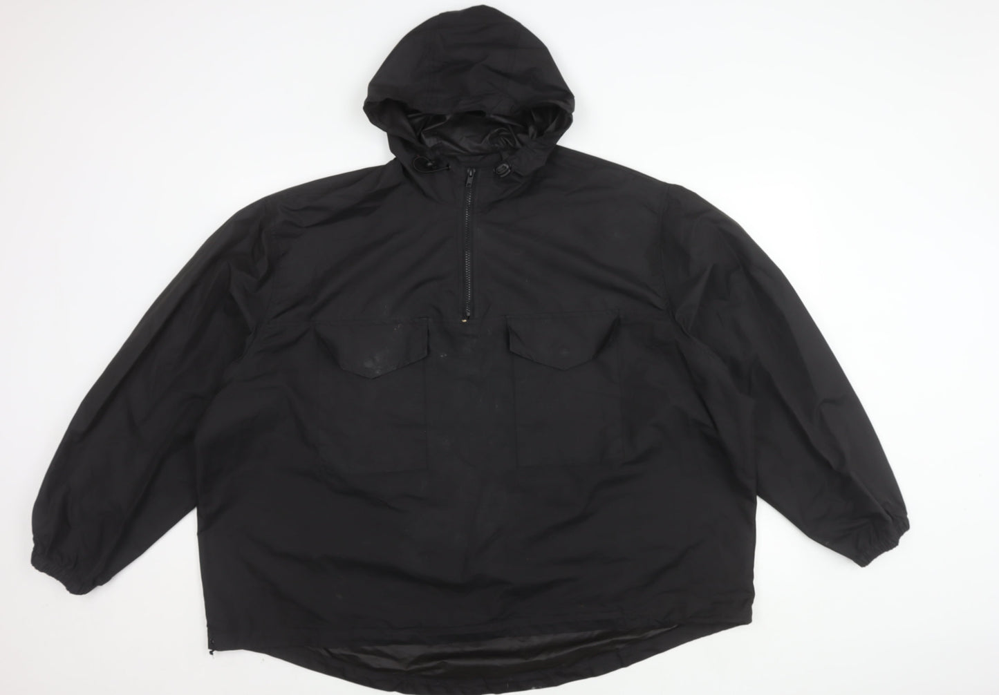 New Look Men's Black Hooded Jacket L