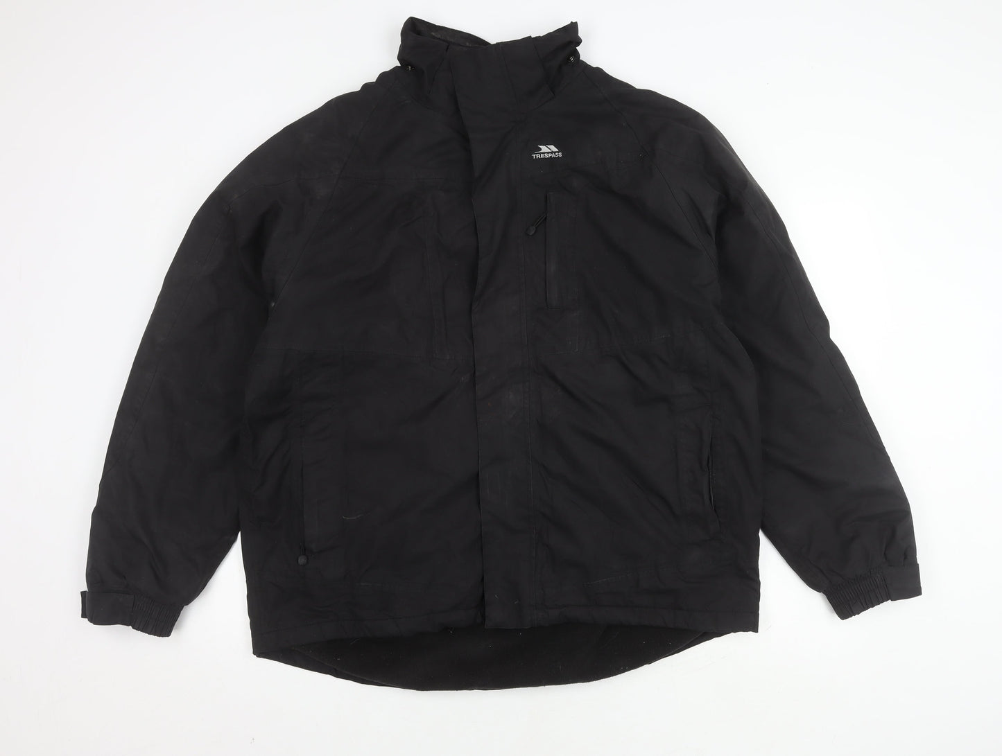 Trespass Men's Black Waterproof Jacket L