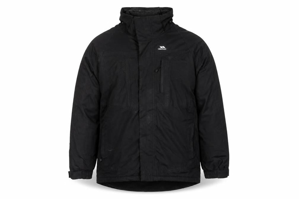 Trespass Men's Black Waterproof Jacket L