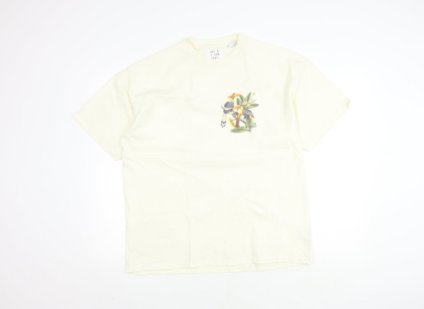 Out of Context Ivory T-Shirt Unisex Medium Nature