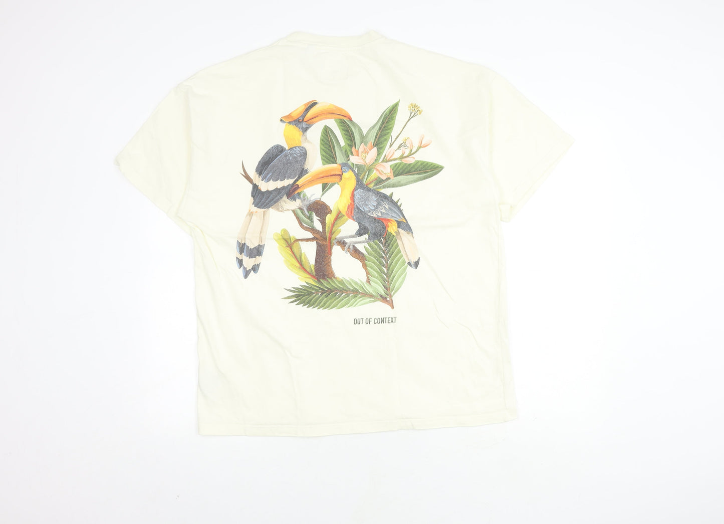 Out of Context Ivory T-Shirt Unisex Medium Nature