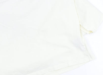 Out Womens of Context Ivory T-Shirt Medium Nature