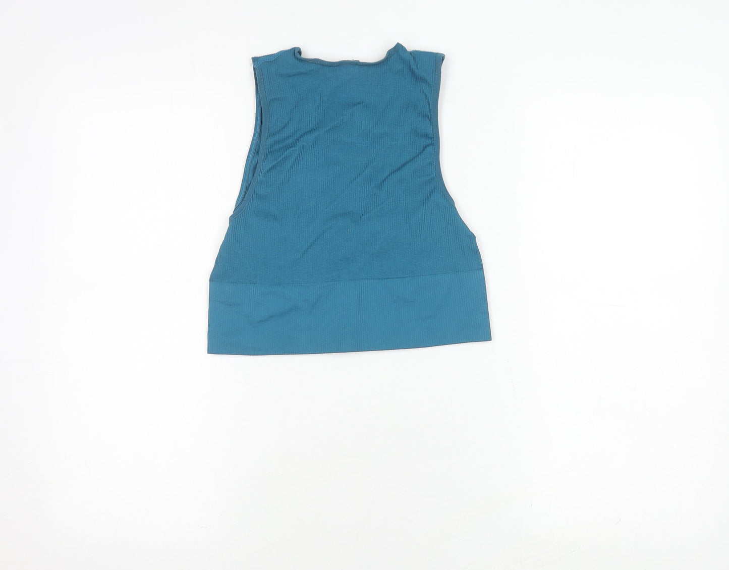 Urban Outfitters Women's Blue Cropped Tank, Size L
